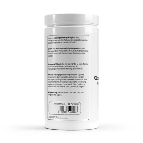 Clear Whey Protein Eistee Pfirsich - 500g ChanceToBrand
