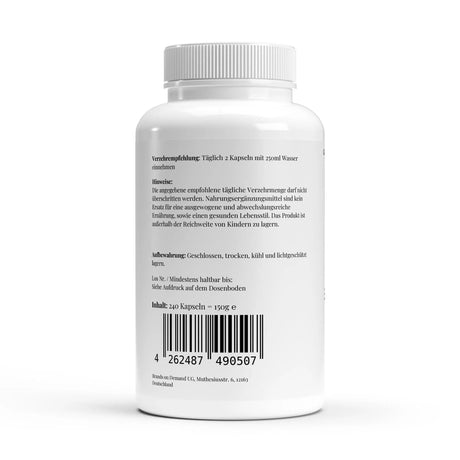 Ägyptisches Schwarzkümmelöl - 240 vegane Softgels ChanceToBrand