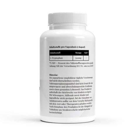 L-Tryptophan - 90 Kapseln ChanceToBrand