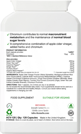 Apple Cider Vinegar v3 (ACV-120) - HENNEHS Apple Cider Vinegar v3 (ACV-120)