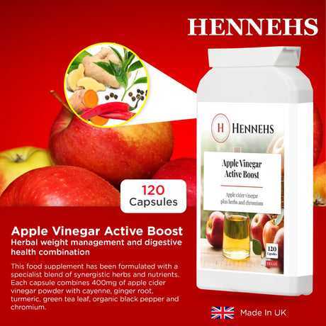 Apple Cider Vinegar v3 (ACV-120) - HENNEHS Apple Cider Vinegar v3 (ACV-120)