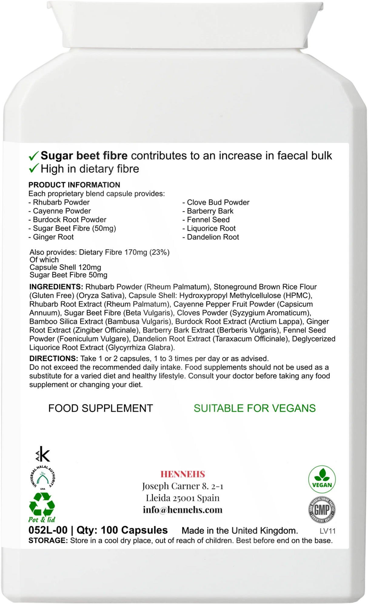 VITALBERRY BEET HENNEHS