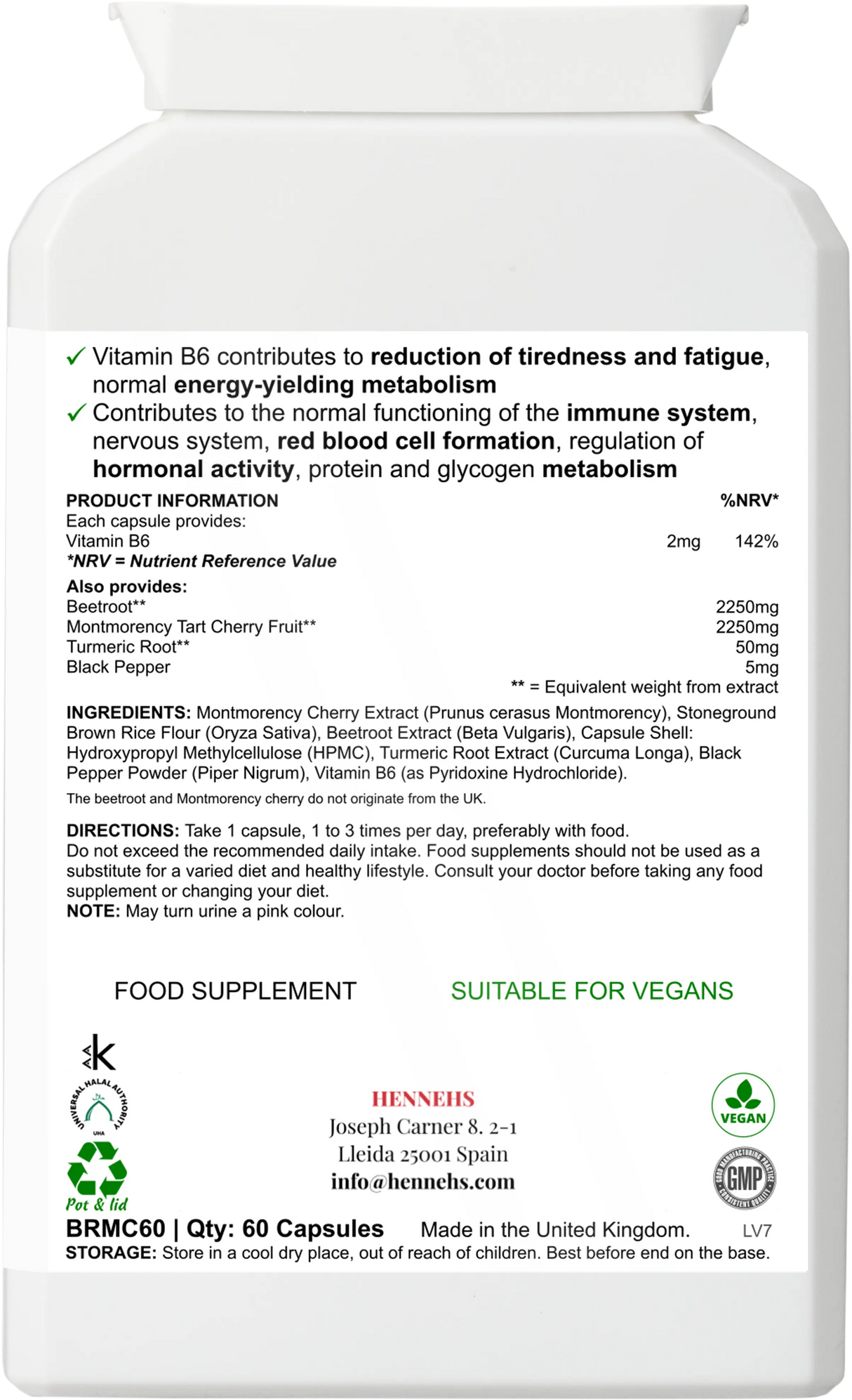 CherryBeet v5 (BRMC60) - HENNEHS CherryBeet v5 (BRMC60)