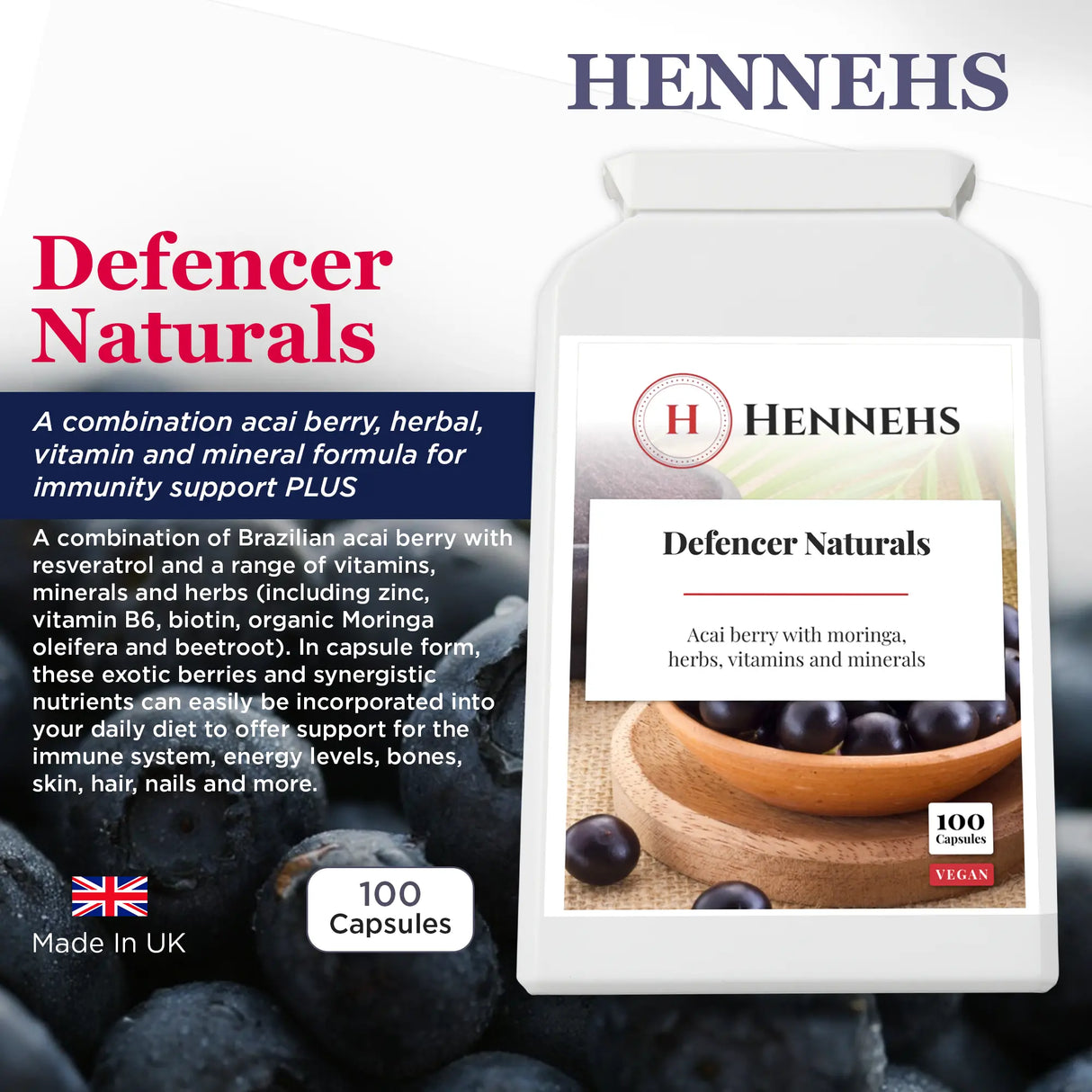 Acai Berry Supreme v5 (SN099B) - HENNEHS Acai Berry Supreme v5 (SN099B)