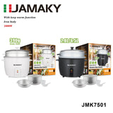 JAMAKY 5L Multi-Function Rice Cooker – Simple, Large-Capacity Design HENNEHS