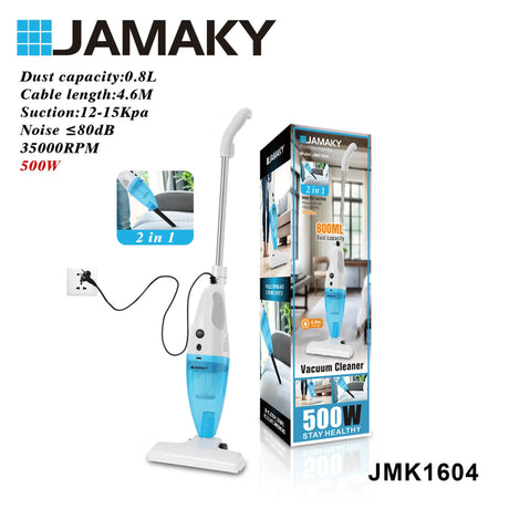2-in-1 Handheld Vacuum and Mop with Powerful Suction HENNEHS