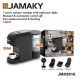 JAMAKY Fully Automatic Capsule Coffee Machine with Drip Function HENNEHS