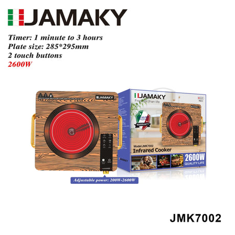 JAMAKY 2200W Touch-Control Ceramic Cooker HENNEHS