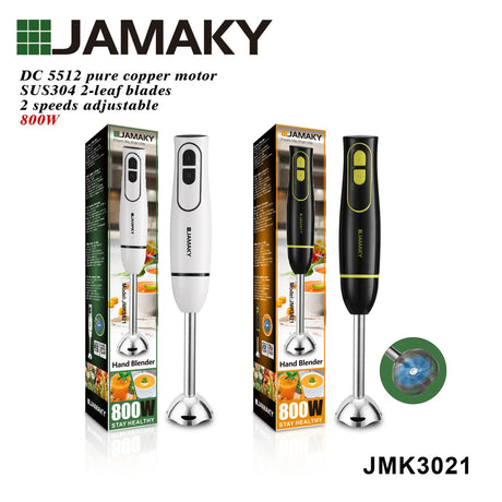 JAMAKY Handheld Food Processor Baby Food Grinder Mixer Stick HENNEHS
