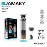JAMAKY Rechargeable Hair Clipper – Low Noise Digital Grooming Tool HENNEHS
