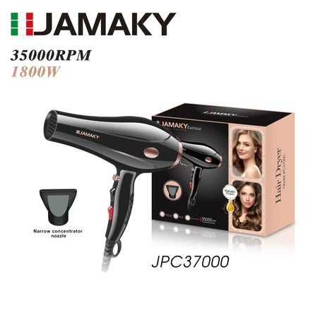 JAMAKY 900W High Power Hair Dryer – Hot & Cold Air HENNEHS