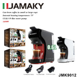 JAMAKY 1450W Capsule Coffee Machine with Temperature Control HENNEHS
