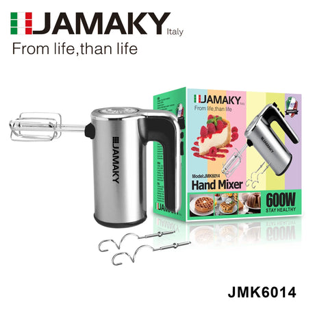 JAMAKY 5-Speed Handheld Electric Egg Beater & Cream Mixer HENNEHS
