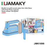 Portable Mini Steam Iron – Handheld Travel Garment Iron, 1100-1300W Electric Iron HENNEHS