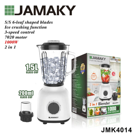 JAMAKY 1.5L Slow Juicer – Wall-Breaking, High-Speed Extraction HENNEHS