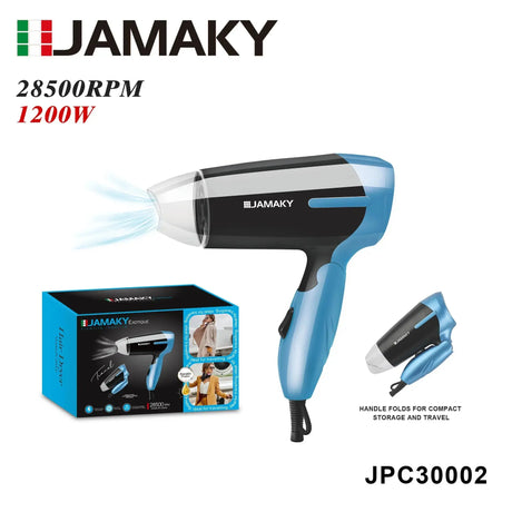 JAMAKY hair dryer household small hair dryer hair care quick drying constant temperature does not damage hair foldable hair dryer - Alibaba HENNEHS