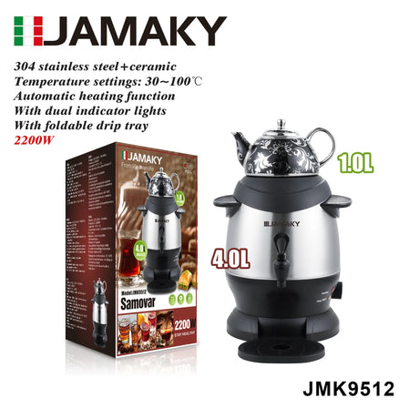 JAMAKY 5L Electric Turkish Coffee Pot with Insulation Function HENNEHS