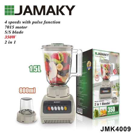 JAMAKY 1.5L Small Juicer – Slow Grinding, Fast Pulping HENNEHS