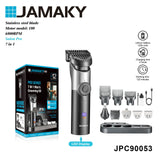 JAMAKY Hair Clipper – Waterproof, Rechargeable, Digital Display Grooming Tool HENNEHS