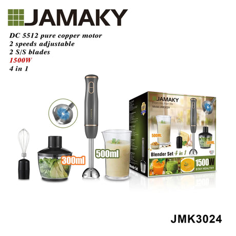 JAMAKY Handheld Baby Food Maker Meat Grinder Small Mixer HENNEHS