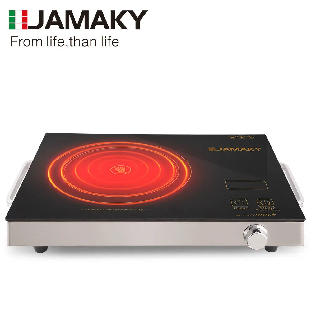 JAMAKY Single Burner Ceramic Induction Cooke HENNEHS