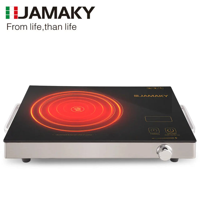 JAMAKY Single Burner Ceramic Induction Cooke HENNEHS