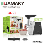 JAMAKY Automatic Electric Meat Grinder with Stainless Steel Blade
