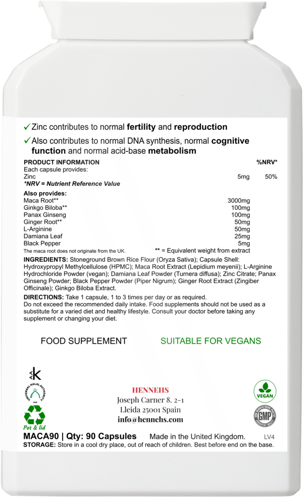 Maca Complex v2 (MACA90) - Image 2