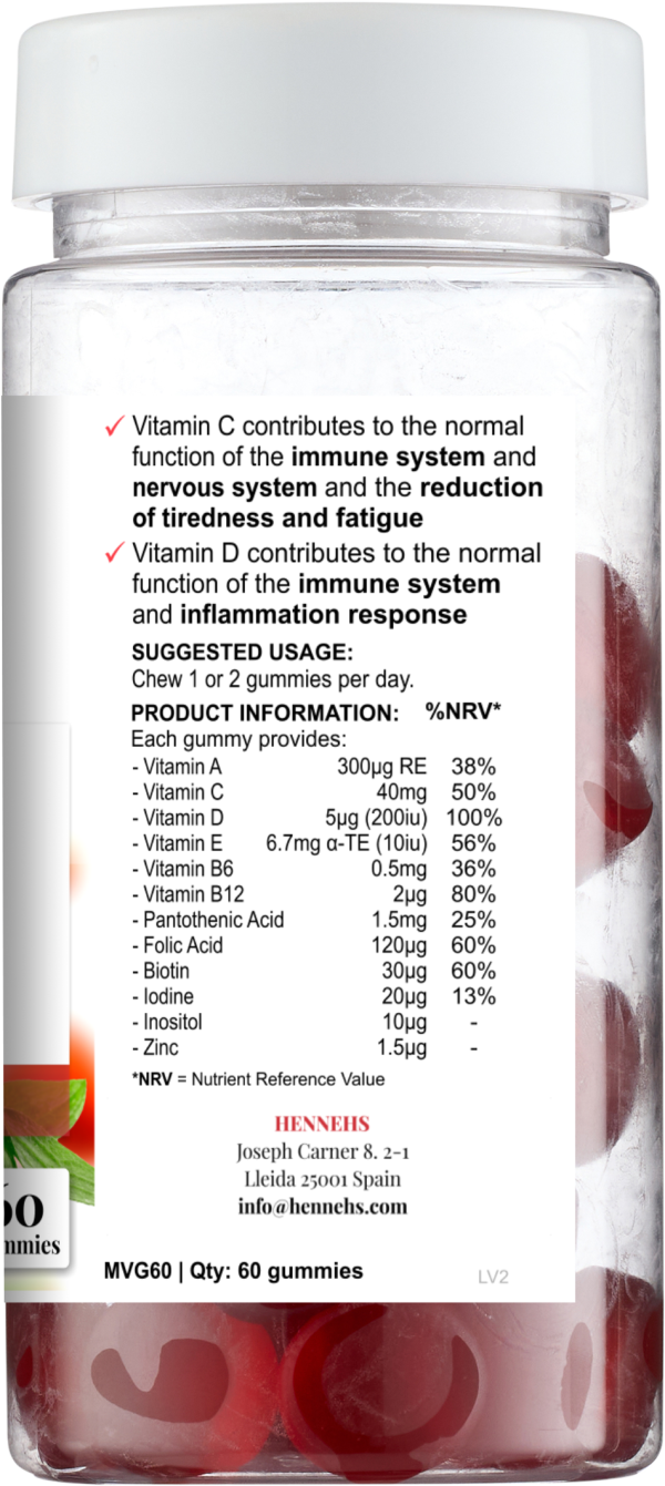 Multivit Gummies v1 (MVG60) - Image 3
